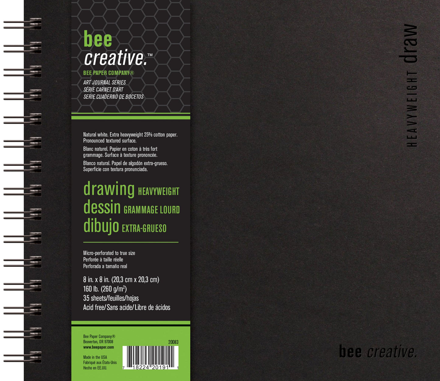 Bee Creative Series | Heavyweight Draw Art Journal