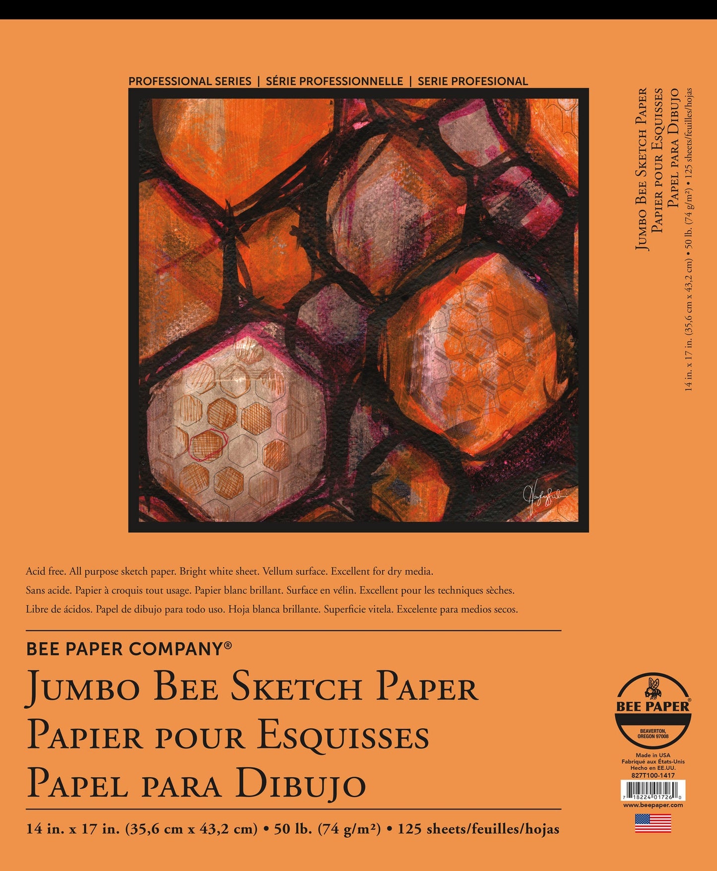 BEE-827 Series | Jumbo Bee Sketch Paper