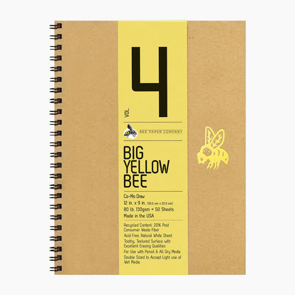 Big Yellow Bee Co-Mo Heavyweight Sketch Journal