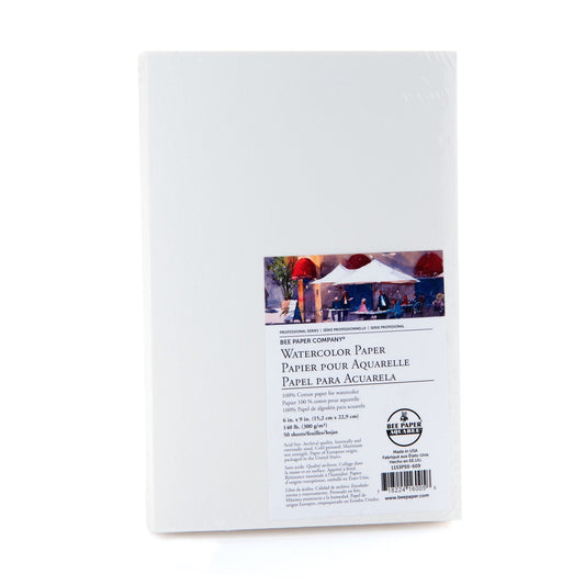 BEE-1153 Series | 100% Cotton Watercolor Paper – 140 lb.