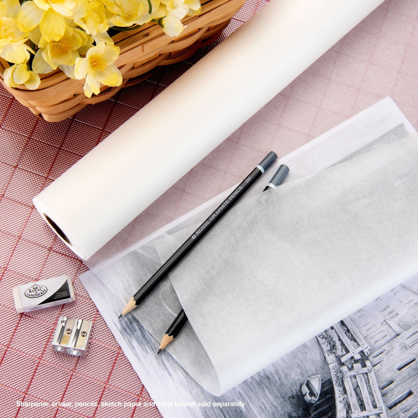 BEE-515 Series | Sketch and Trace Paper – White