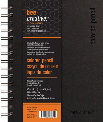 Bee Creative Series | Colored Pencil Art Journal