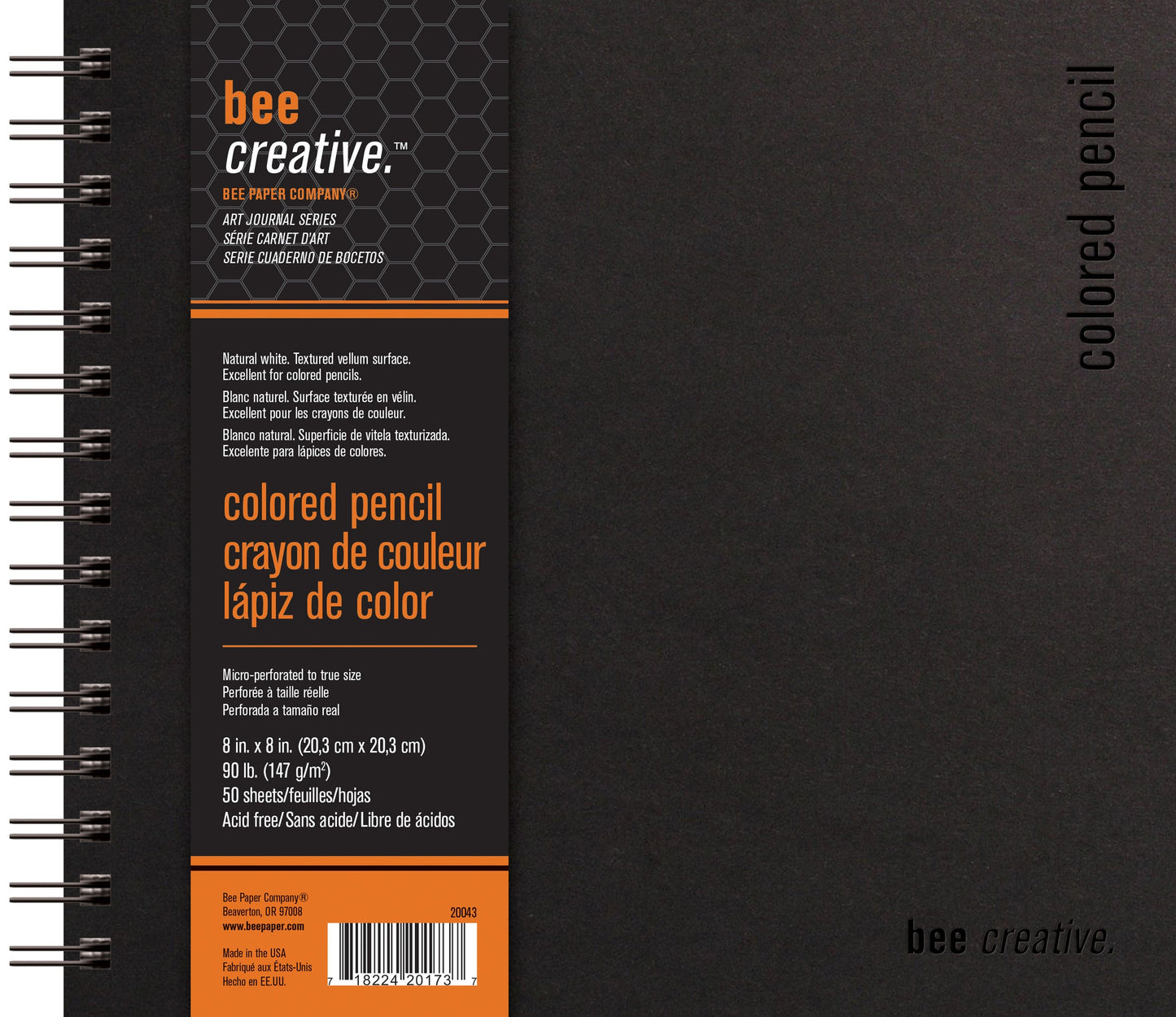 Bee Creative Series | Colored Pencil Art Journal