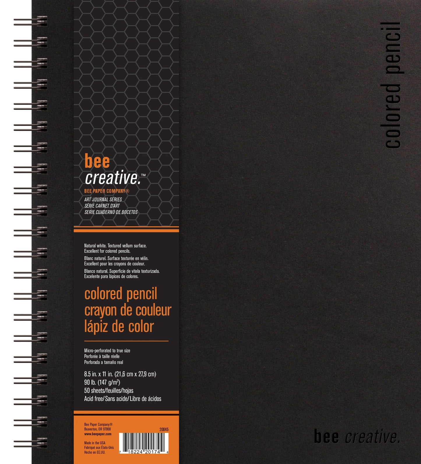 Bee Creative Series | Colored Pencil Art Journal