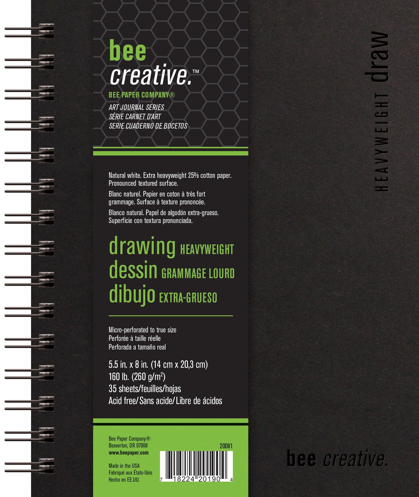 Bee Creative Series | Heavyweight Draw Art Journal