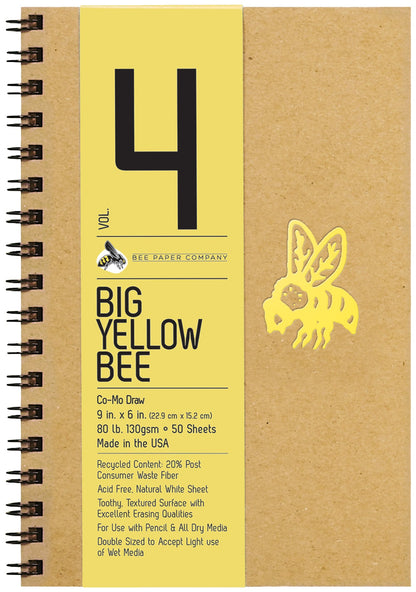 BEE-205 Series | Big Yellow Bee Co-Mo Heavyweight Sketch Journal
