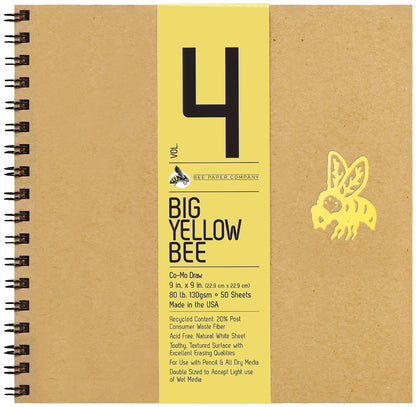 BEE-205 Series | Big Yellow Bee Co-Mo Heavyweight Sketch Journal