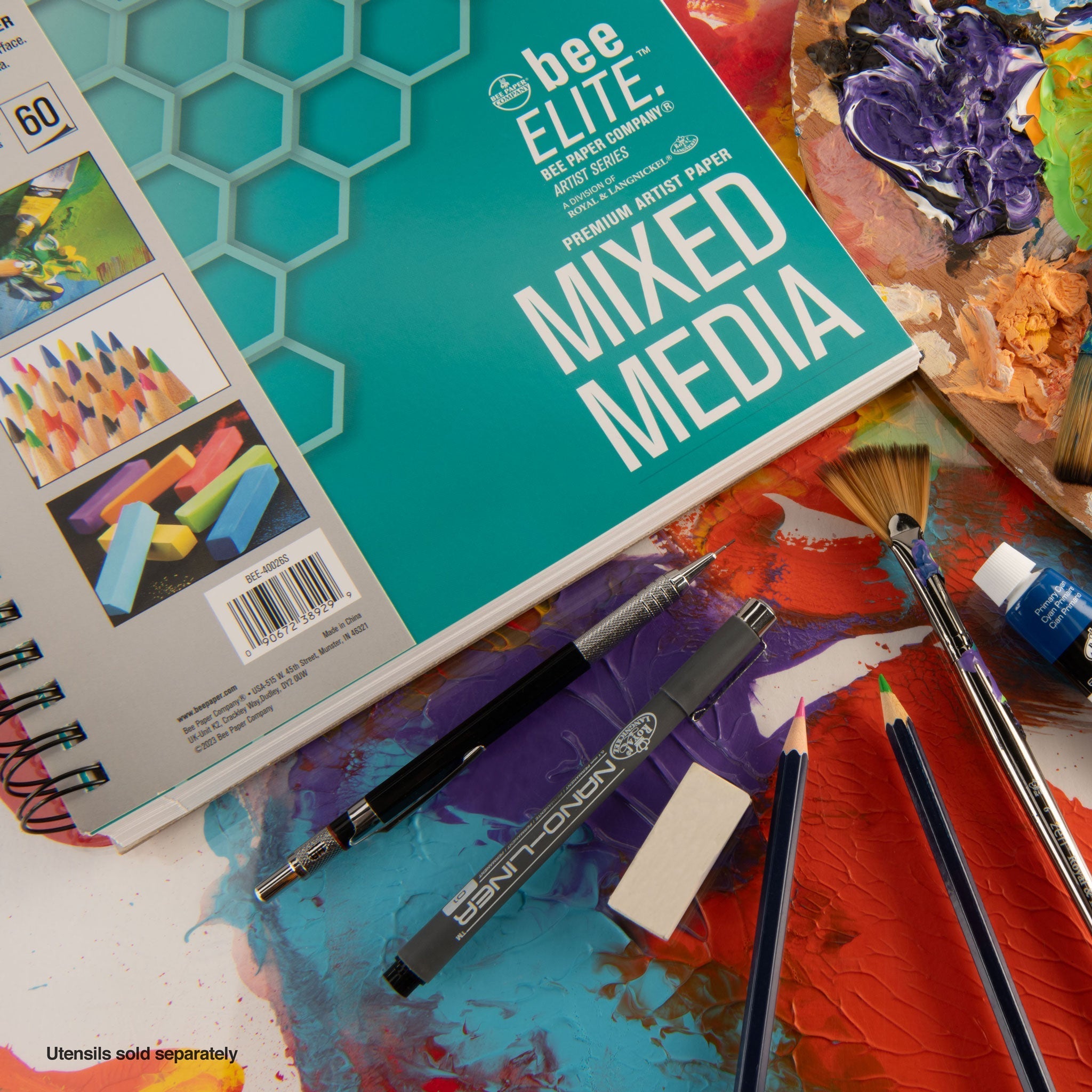 BEE-40026S | Bee Elite™ Mixed Media Artist Pad - 9