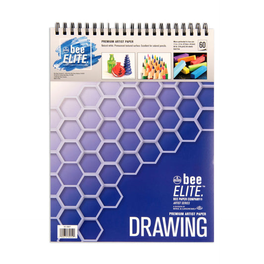 BEE-40086T | Bee Elite™ Drawing Artist Pad - 9" x 12"
