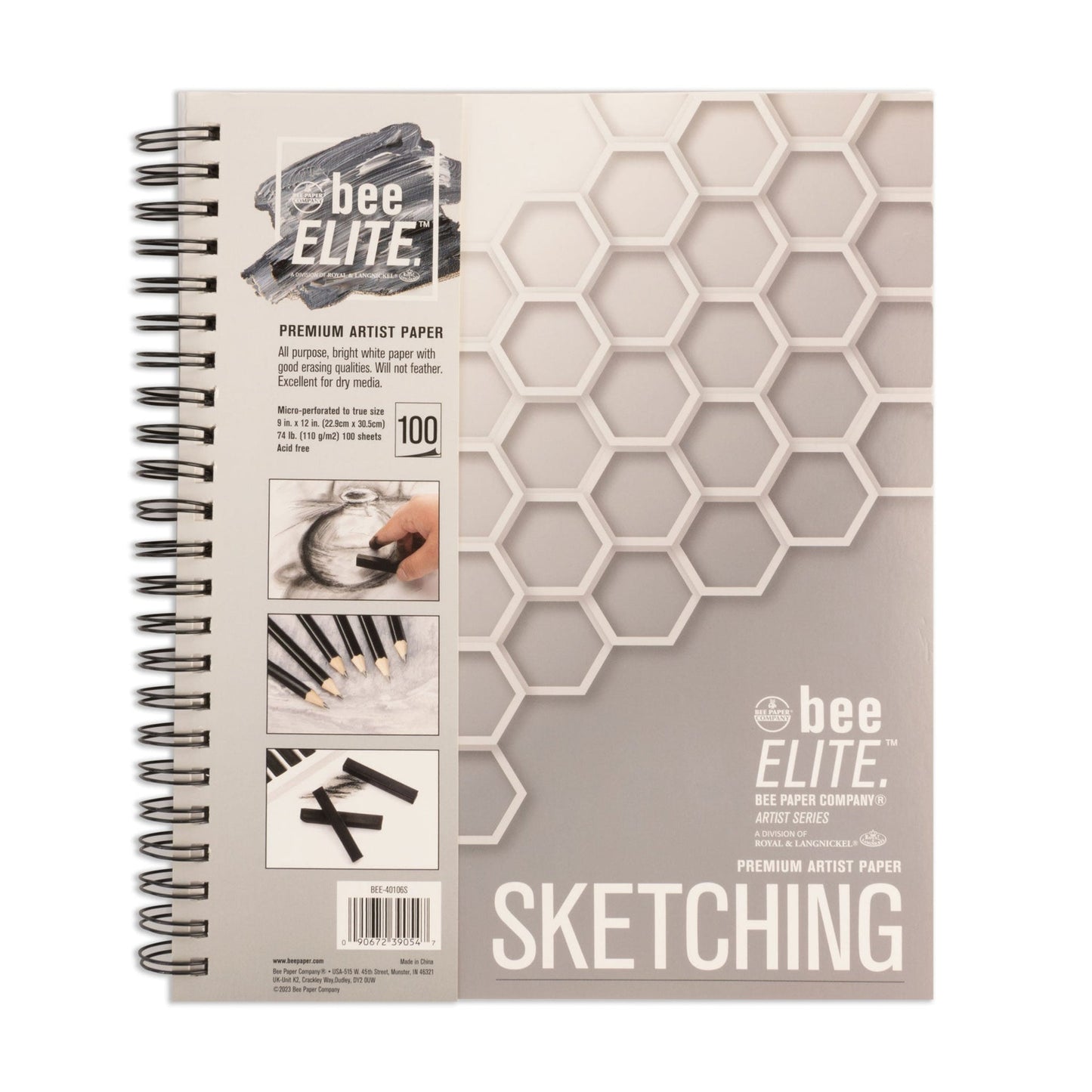 BEE-40101S | Bee Elite™ Sketching Artist Pad 5.5" x 8.5"