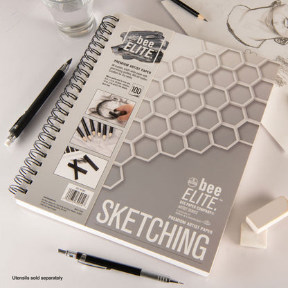 BEE-40106S | Bee Elite™ Sketching Artist Pad 9" x 12"