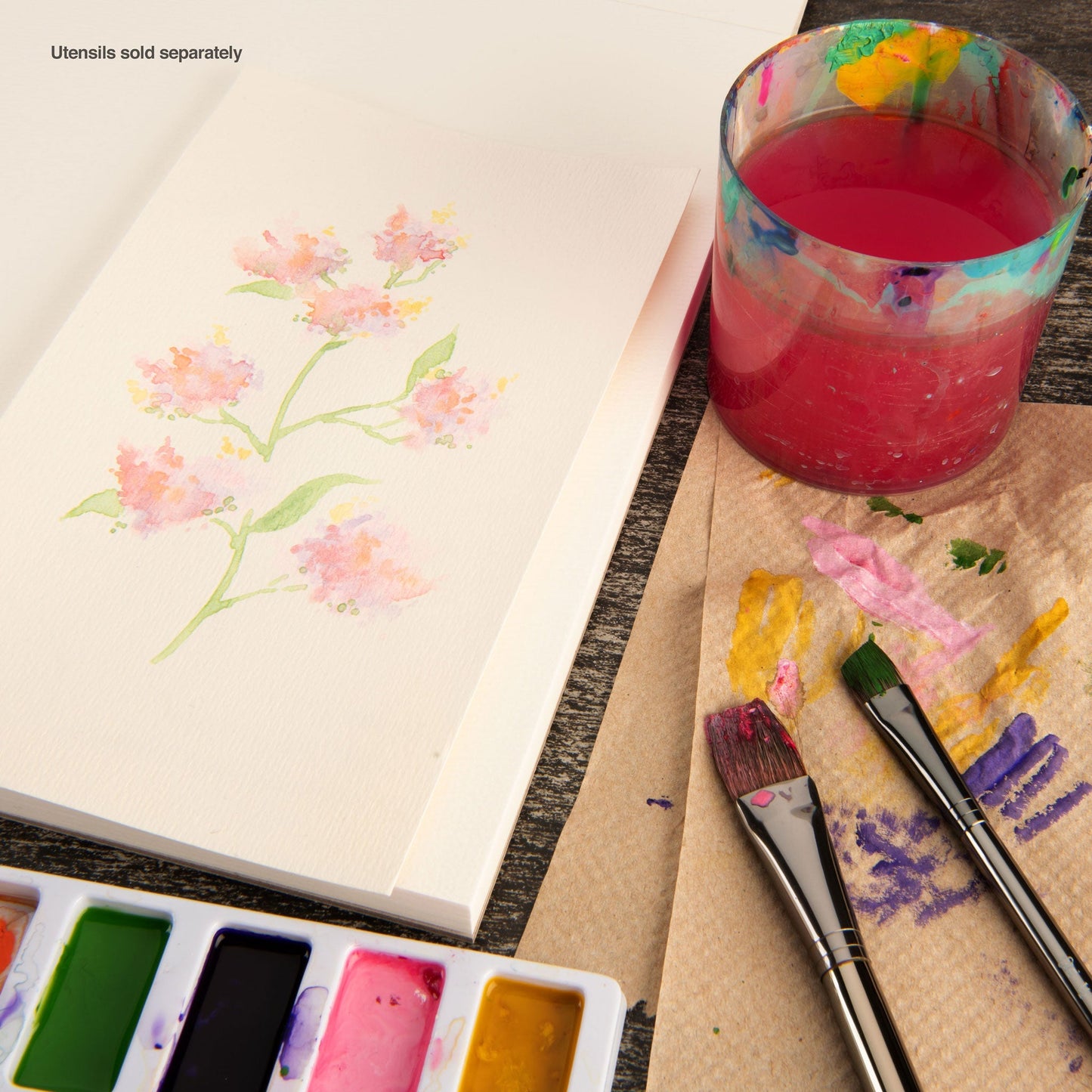 BEE-42066T | Bee Elite™ Watercolor Artist Pad 9" x 12"