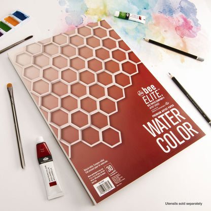 BEE-42068T | Bee Elite™ Watercolor Artist Pad 11" x 15"