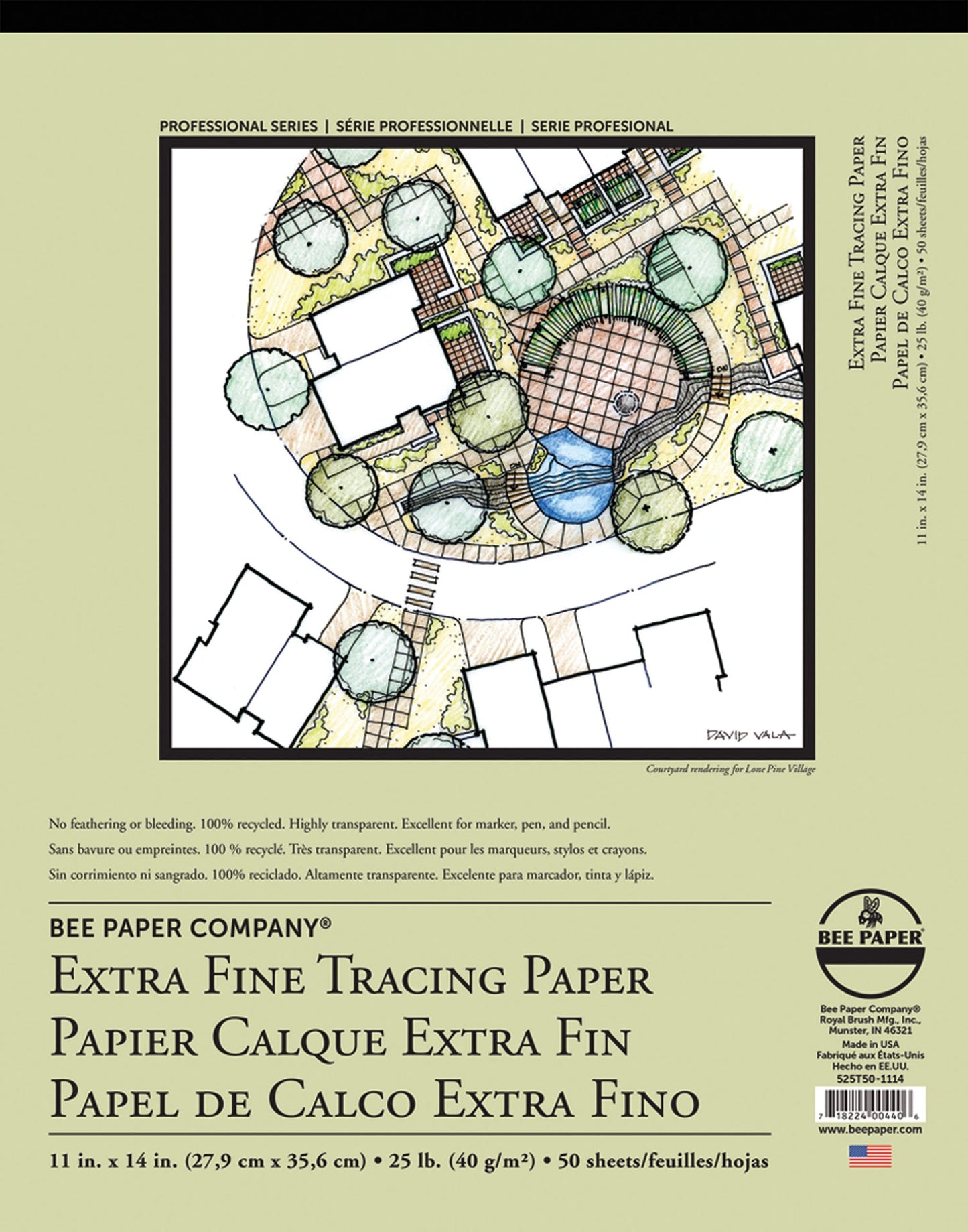 BEE-525 Series | Bleed Proof Extra Fine Trace Paper