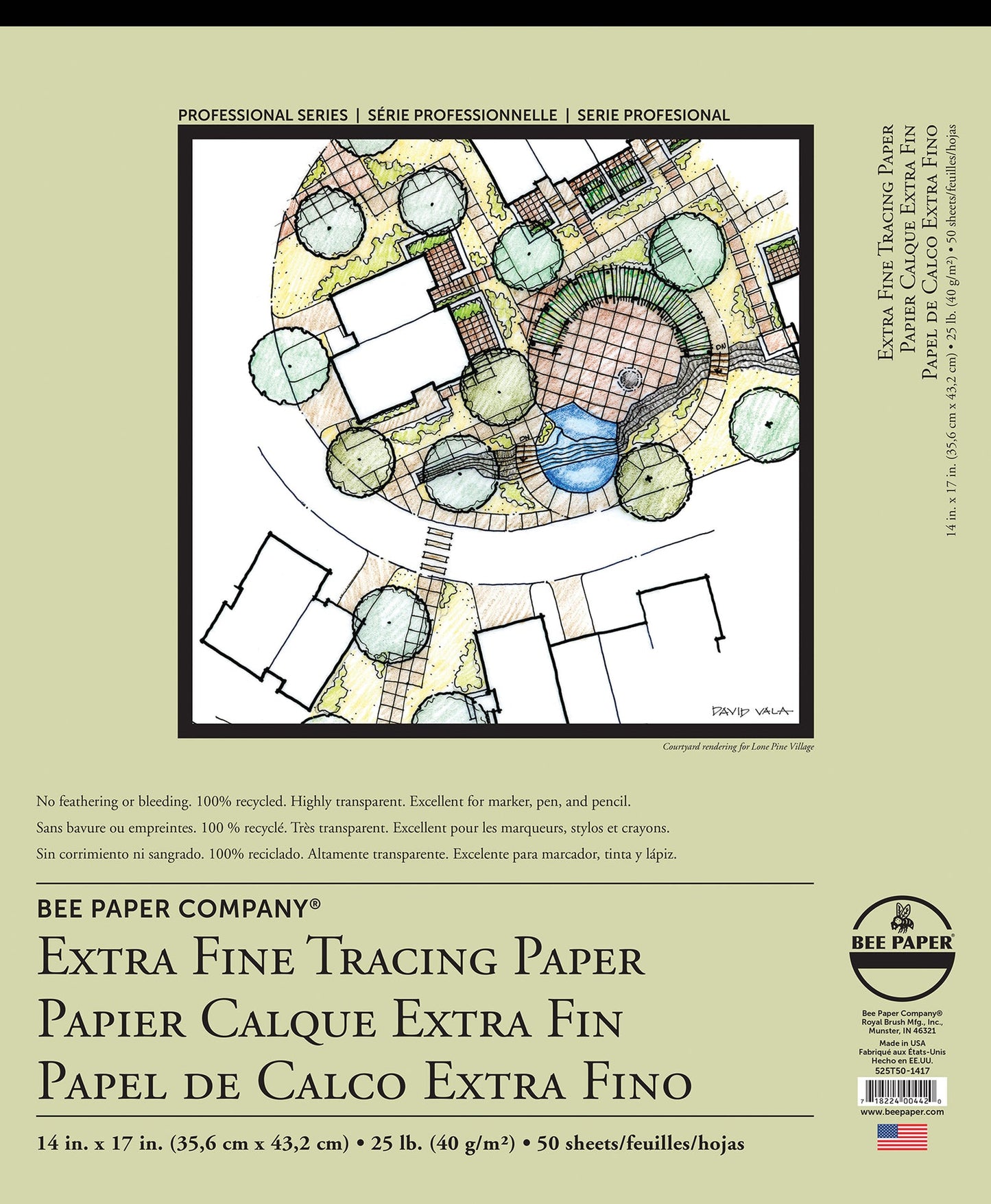 BEE-525 Series | Bleed Proof Extra Fine Trace Paper