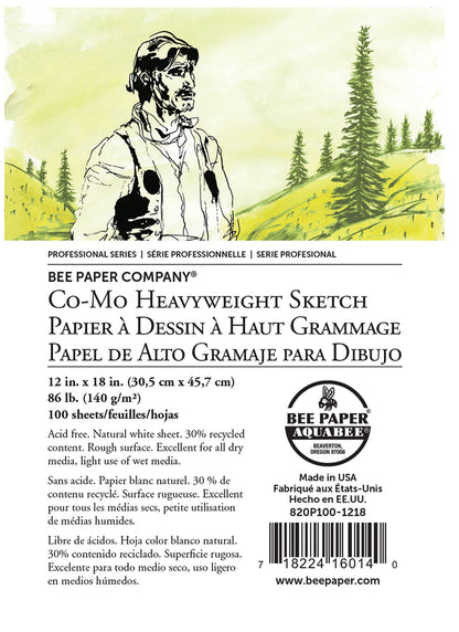 BEE-820 Series | Co-Mo Heavyweight Sketch Paper