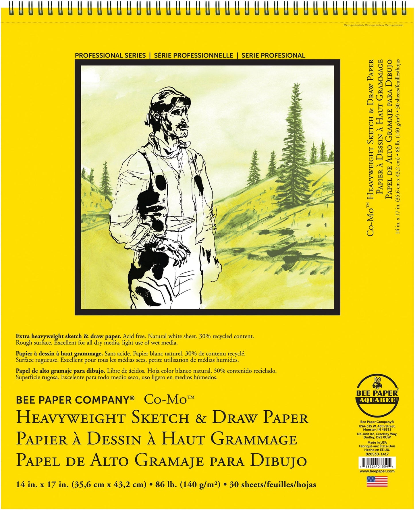 BEE-820 Series | Co-Mo Heavyweight Sketch Paper
