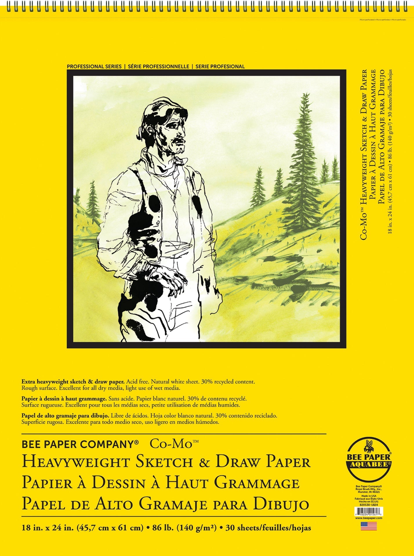 BEE-820 Series | Co-Mo Heavyweight Sketch Paper