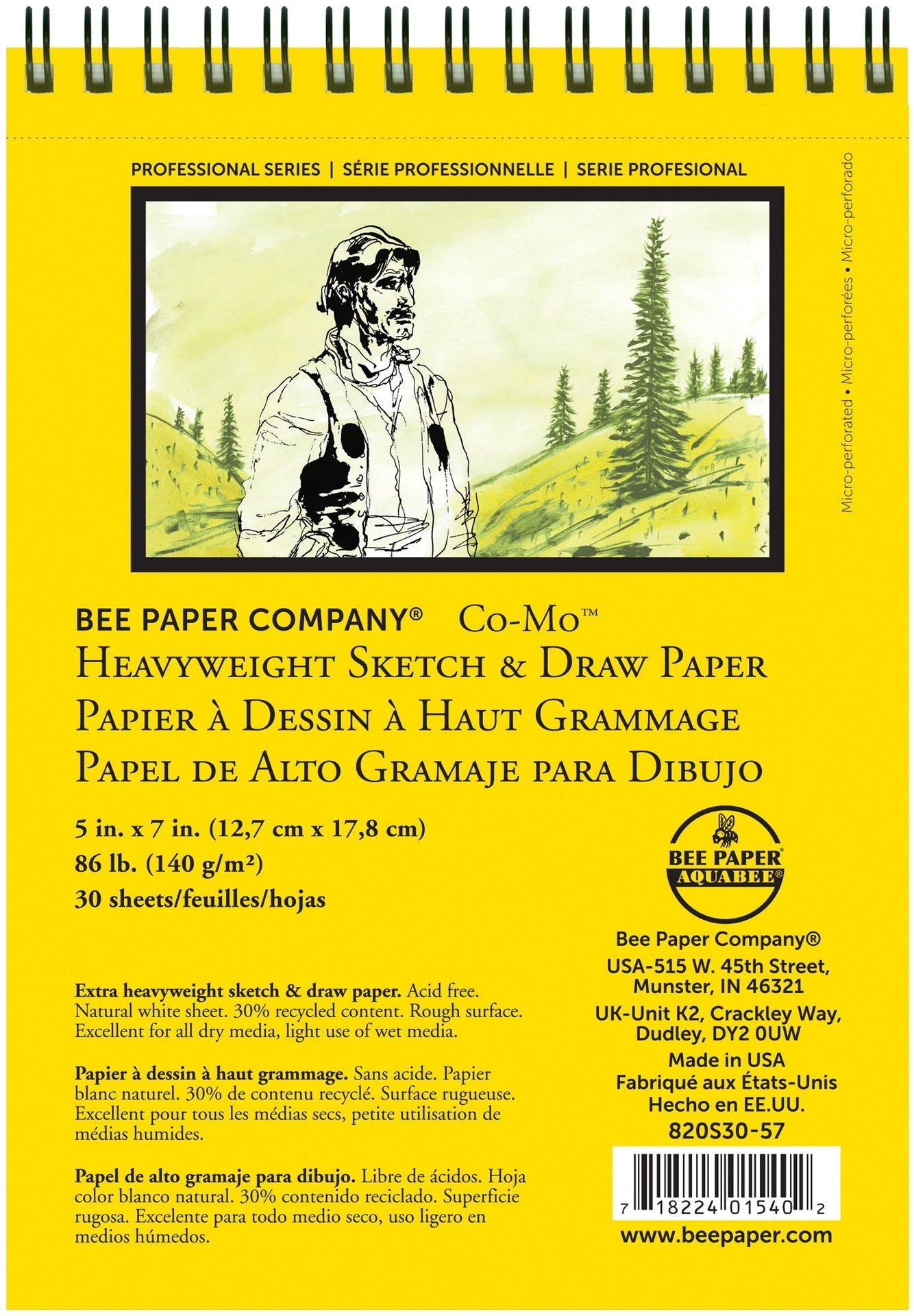 BEE-820 Series | Co-Mo Heavyweight Sketch Paper