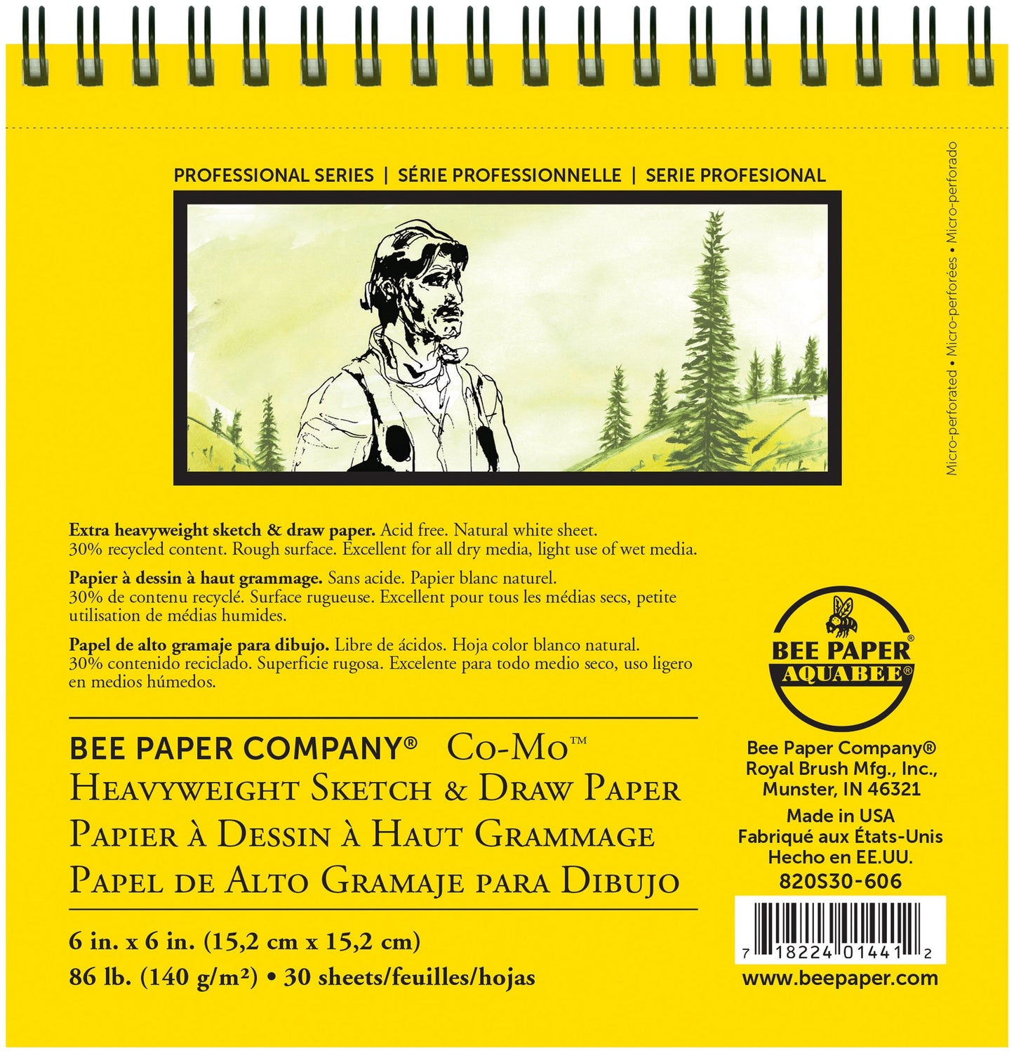 BEE-820 Series | Co-Mo Heavyweight Sketch Paper