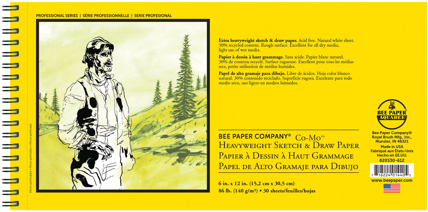 BEE-820 Series | Co-Mo Heavyweight Sketch Paper