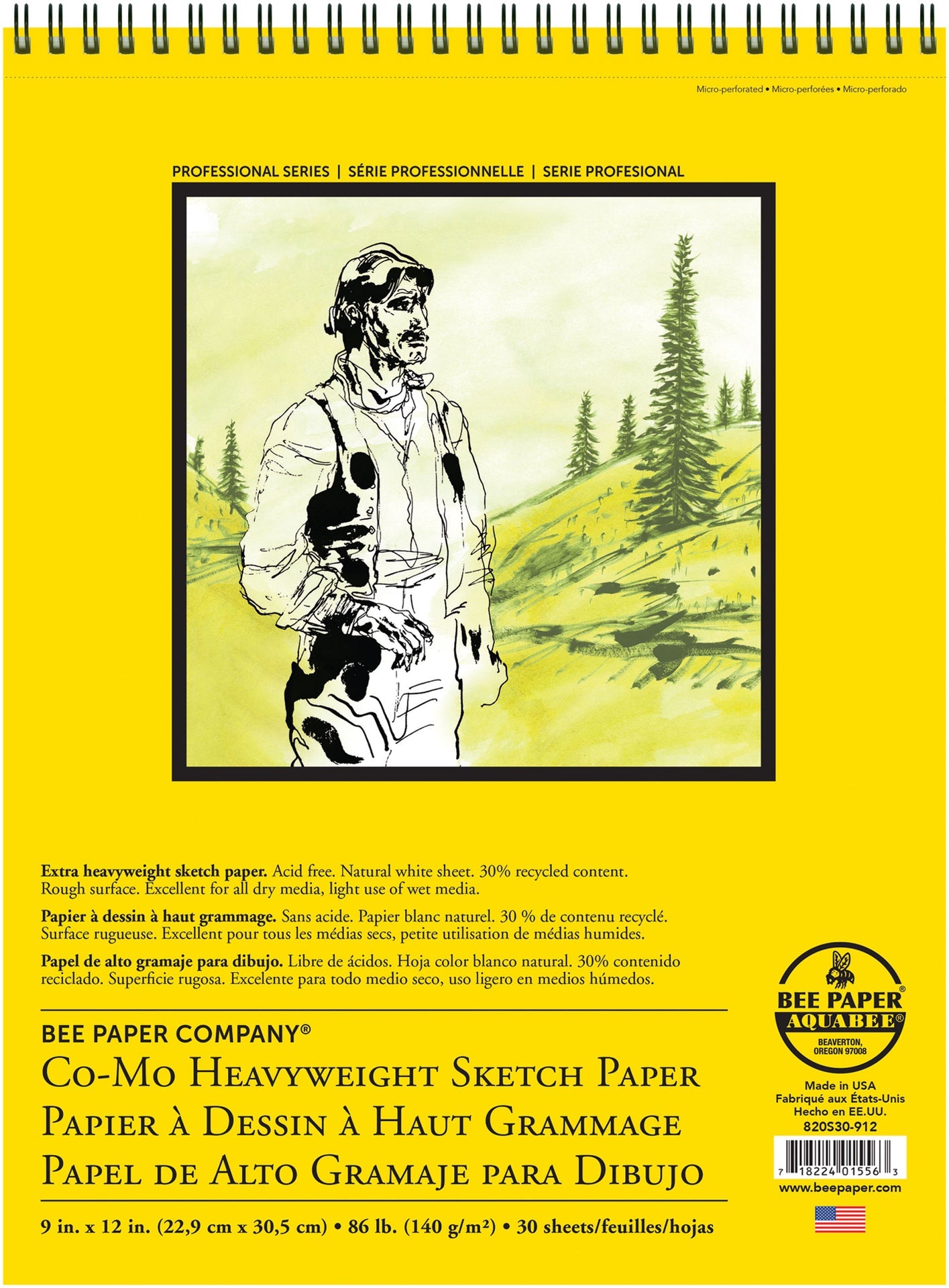 BEE-820 Series | Co-Mo Heavyweight Sketch Paper
