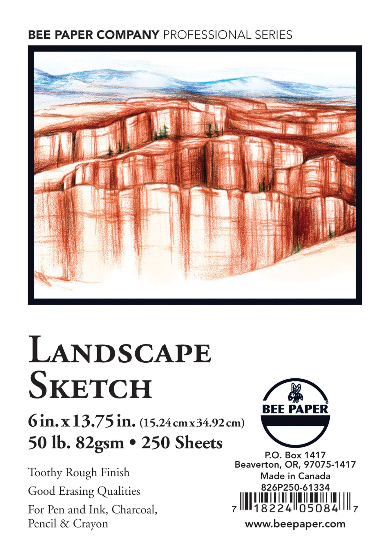 BEE-826P250-61334 | Landscape Sketch Paper