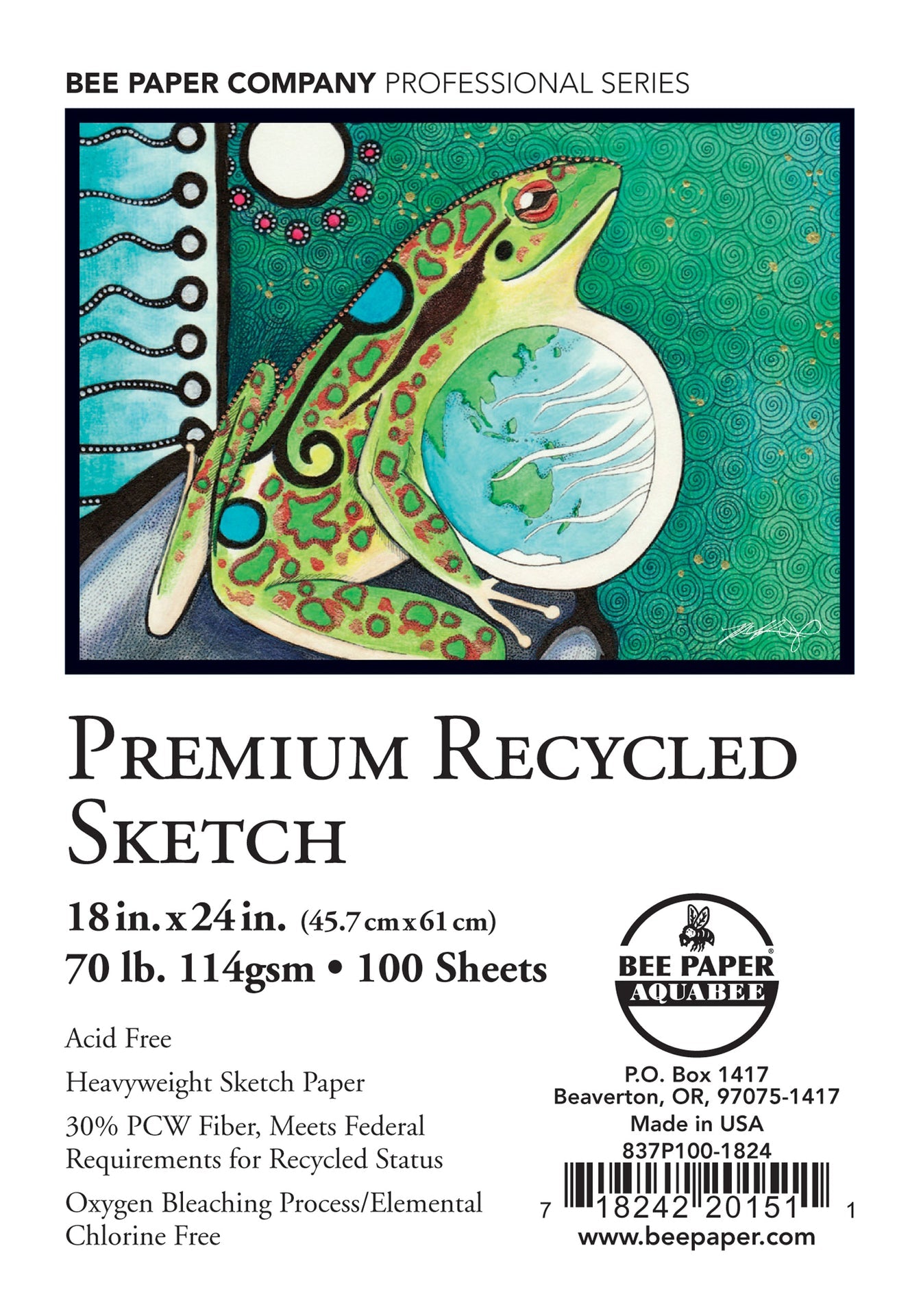 BEE-837 Series | Premium Recycled Sketch Paper