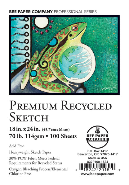 BEE-837 Series | Premium Recycled Sketch Paper