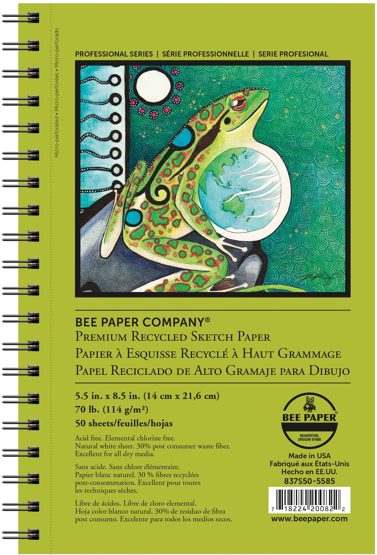 BEE-837 Series | Premium Recycled Sketch Paper