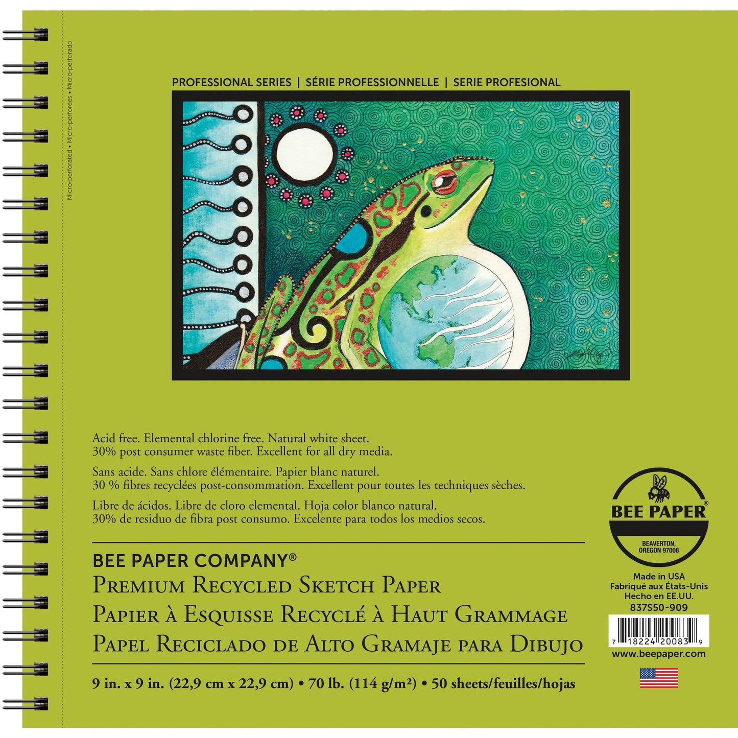 BEE-837 Series | Premium Recycled Sketch Paper