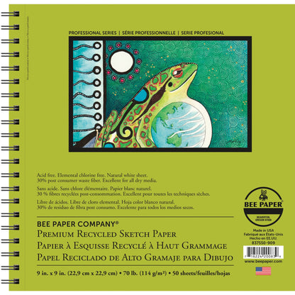 BEE-837 Series | Premium Recycled Sketch Paper