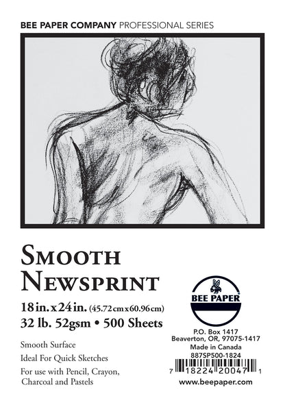 BEE-887SP500-1824 | Smooth Newsprint Paper