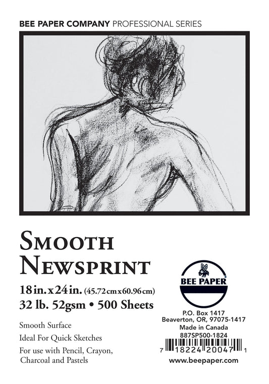 BEE-887SP500-1824 | Smooth Newsprint Paper