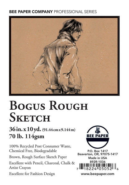 BEE-892 Series | Brown Bogus Recycled Rough Sketch Paper