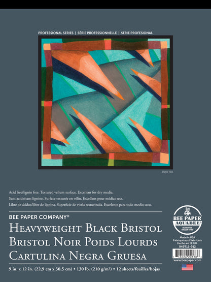 BEE-949 Series | Heavyweight Black Bristol Board