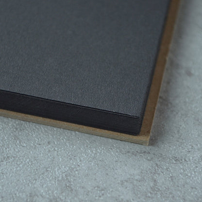 BEE-204 Series | Big White Bee Black Charcoal Journal