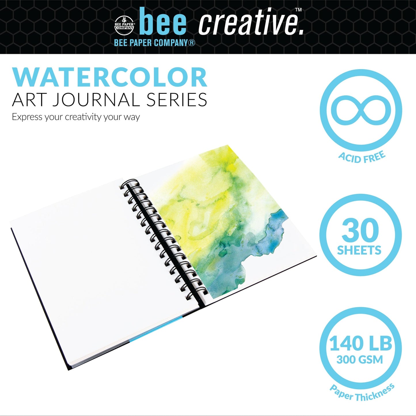 Bee Creative Series | Watercolor Art Journal